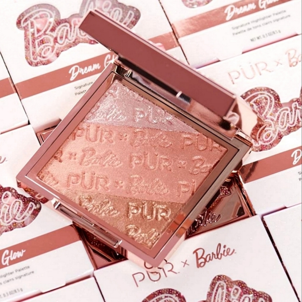PUR x Barbie Dream Glow Signature Highlighter Palette